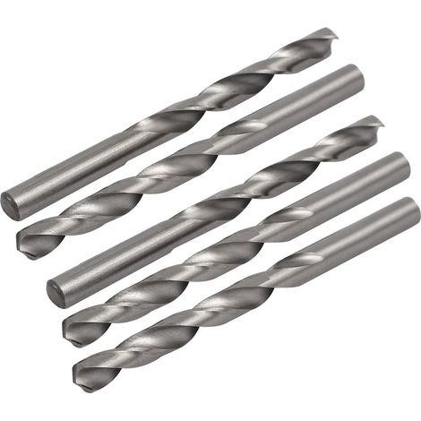 8,5mm Durchmesser 120mm Länge HSS Zylinderschaft Spiralbohrer Bohrwerkzeug 5st (1/4)