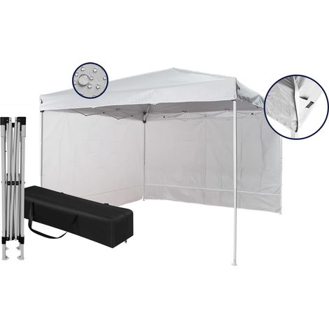 Gazebo 3x3 mt Pieghevole Impermeabile Da Esterno con 2 pareti (1/4)