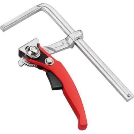 Pr Quick Clamp 1 Pieces 160mm Lever Clamp, All Steel Table Clamp, 220KG Clamping Force (1/4)