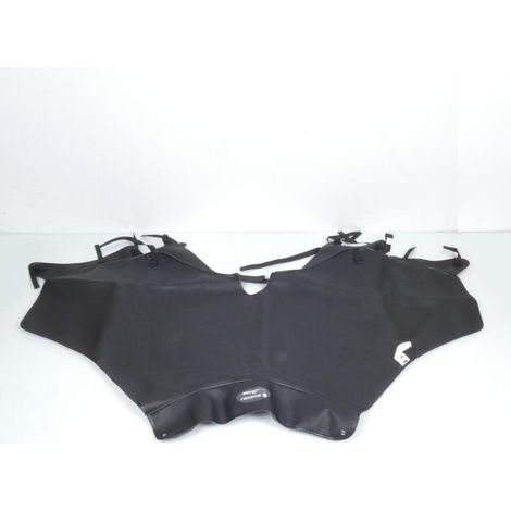 Tablier protection pilote A Briant cuir polaire pour scooter (1/3)