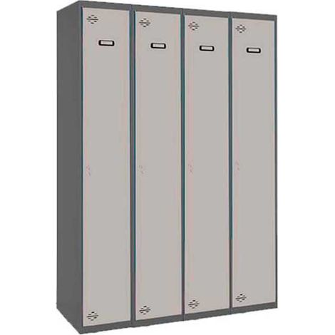 Taquilla 1800x1200x500 SIMONLOCKER PROFESIONAL SINGLE 4/4 300 (1200) AN/GR marca SIMONRACK