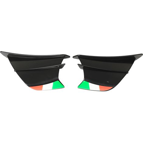 2-teilige Motorrad-Seitenverkleidungen, kompatibel mit NINJA 400 250 (1/5)