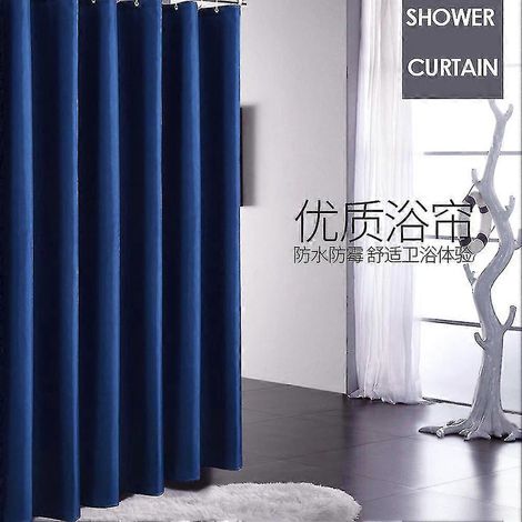 Wasserdichter Duschvorhang Badezimmer-Duschvorhang-Einlage-150x180cm-Dark Gray