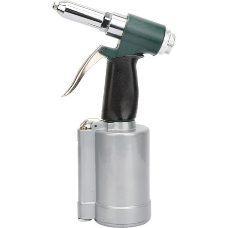 Pistolet à riveter pneumatique hydraulique industriel, kit de rivetage 2.4-4.8mm, outil à air comprimé pour atelier, ensemble complet de pose de rivets (1/5)
