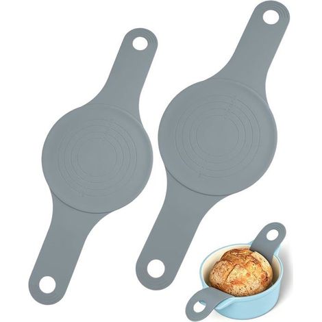 Tapis silicone pour cocotte, poignées pour pain, antiadhésif, réutilisable, résiste à 260 °C (1/5)