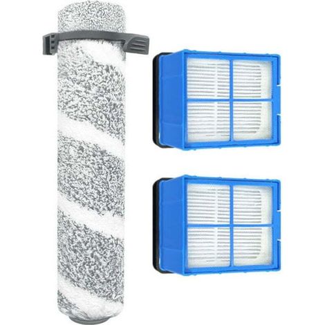 1 set di ricambi per aspirapolvere verticale senza fili, XU, adatto per aspirapolvere verticale senza fili Bissell 3930F/V2/3999Z (1 spazzola a rullo + 2 filtri) --Crezuo-Crezuo