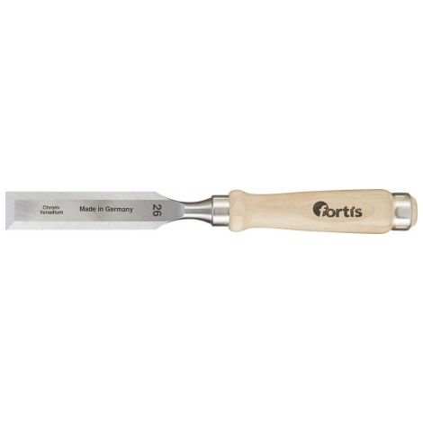 Ciseau bois avec manche bois 16mm FORTIS (1/2)