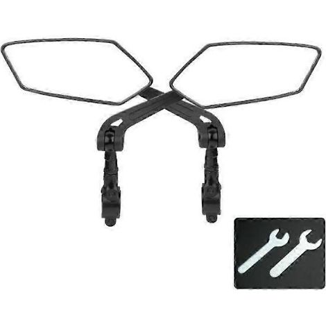 Lot de 2 rétroviseurs de vélo, rétroviseurs de guidon pour vélo (1/5)