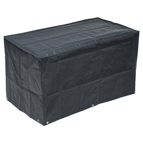 Nature – Housse de barbecue à gaz 125 x 180 x 80 cm – Polyéthylène inaltérable 100g/m² – Œillets et cordon de fixation pour maintien (1/6)