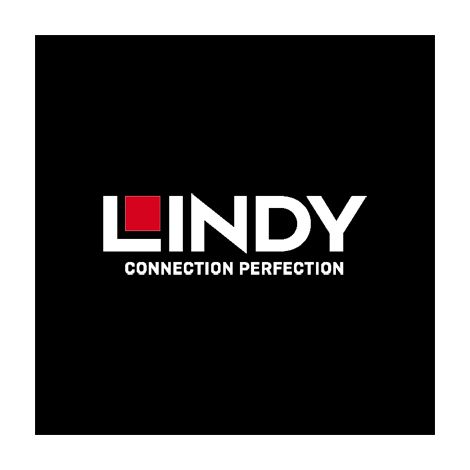 Lindy 39634 cavo splitter e combinatore Nero, Blu
