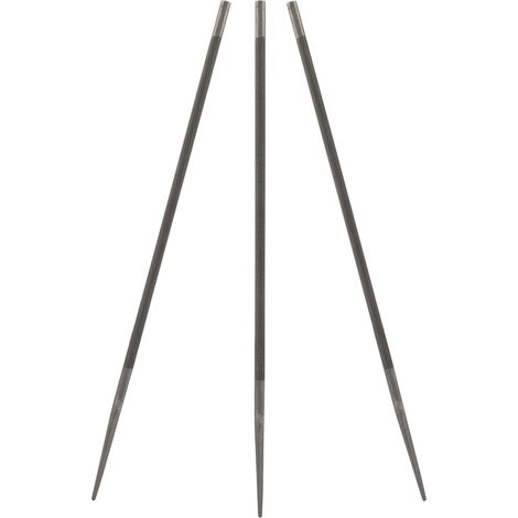 Kit d'affûtage de chaînes de tronçonneuse rondes de 5,2 mm (3 pièces) - Accessoires pour le travail du bois (1/5)