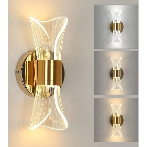 Moderne 12W LED-Wandleuchte, LED-Wandleuchte für den Innenbereich, 3 Farbtemperaturen, geeignet für das Wohnzimmer. (1/5)