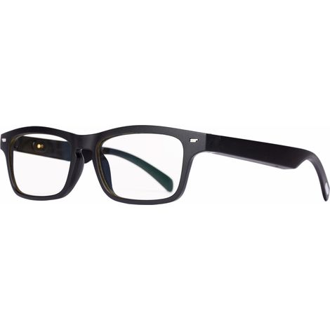 Lunettes intelligentes KY01 Bluetooth 5.0, étanches IP5, avec écouteurs mains libres pour le sport (appels, musique et audio) KY01B - Anti-lumière bleue (1/5)