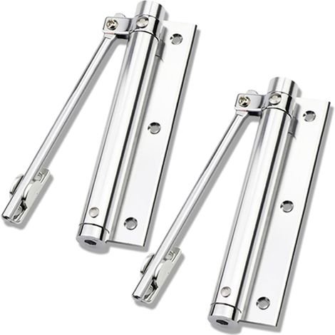 zeng Ferme-Porte Automatique en Acier Inoxydable Réglable – Montage Surface pour Portes 20-40kg – Usage Résidentiel/Commercial