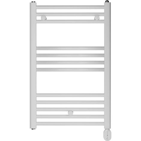 Secatoallas / toallero eléctrico de bajo consumo Rointe Elba Oval WiFi 12 tubos 300W color blanco