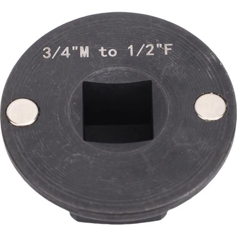 Adaptateur de douille à impact à profil bas, réduction du métal haute résistance pour les espaces restreints 3/4 po M-1/po 2F. (1/5)