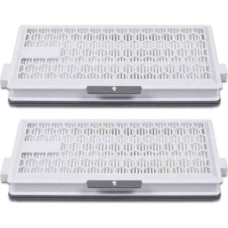 Pour Filtre Aspirateur Air Clean Plus 50 pour Miele Complete C3 Powerline S8340 Filtre d'aspirateur, Air Clean SF-HA 50 pour Complete C2 C3, lot de 2 (1/4)