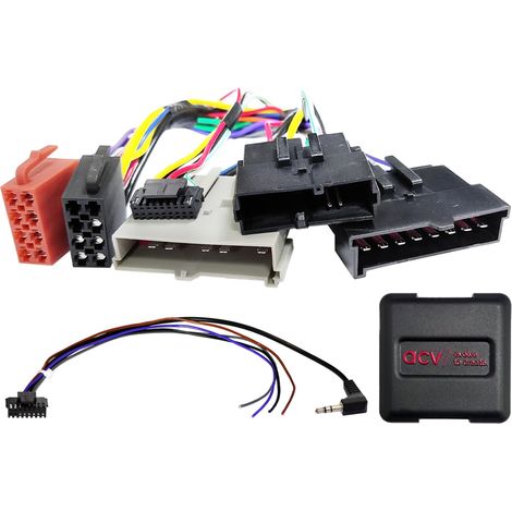 Adaptador para volante Ford para varios vehículos (8 pines/8 pines/17 pines, multiconector)
