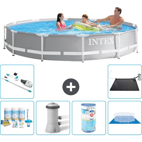 Intex Piscine Prism Frame Ronde - 366x76 cm - 7-pièces S41954 (1/5)