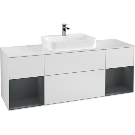Villeroy & Boch F451HGMT Meuble sous-lavabo Finion F45 (1/2)