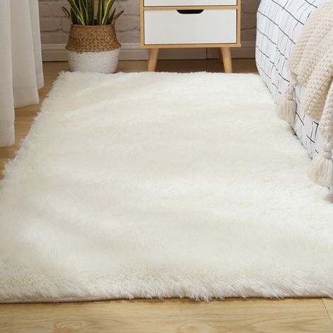 1 Tapis, fibres douces, semelle antidérapante, microfibres, salon chambre enfant (1/5)