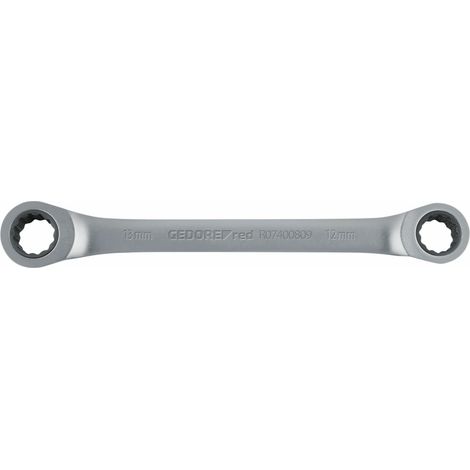 R07401011 Doppelringratschenschlüssel gerade SW10x11 mm (1/3)