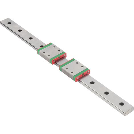 Rail de guidage linéaire MGW9C-300-2R, glissière miniature en acier inoxydable pour équipement de fitness et machines industrielles. (1/5)