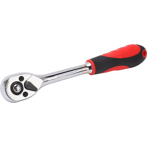 Clé à cliquet automatique 72 dents, manche droit 3/8 pouce, douille à dégagement rapide, pour embout 10mm, outil de serrage professionnel (1/5)