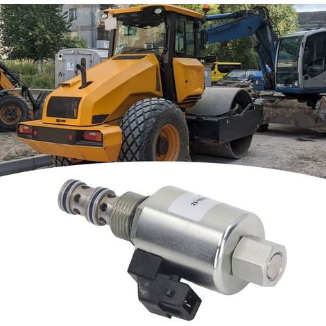Électrovanne 12 V 25/105200 26/960900 compatible avec les chargeuses-pelleteuses JCB 3CX 214, 215, 216 et 217 (1/5)