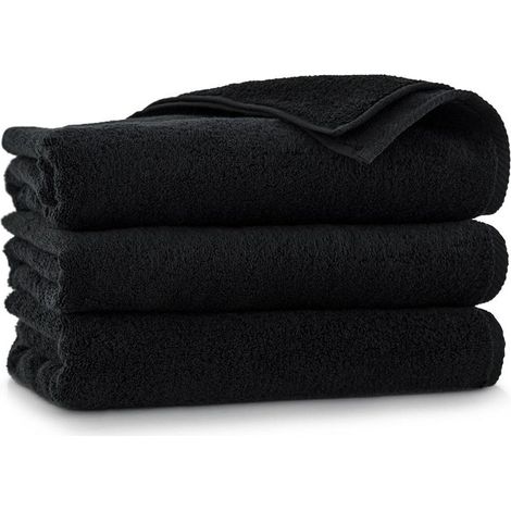 Kiwi 2 serviette 50x100 noir (1/3)