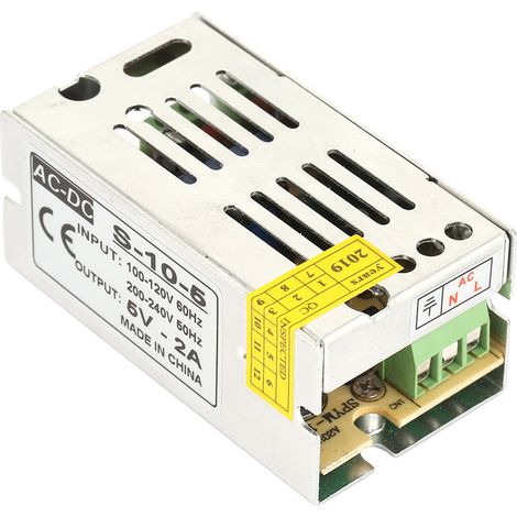 Convertisseur de tension d'alimentation à découpage 5 V CC 10 W/25 W (modèle 10 W) (1/5)