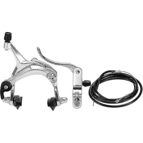 Convient aux kits de freins avant et arrière pour vélos à pignon fixe, aux kits de freins pour vélos de route cruiser, aux étriers de freins pour vélos et aux kits de freins à tirage latéral. (1/5)