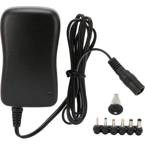 30-W-Universalnetzteil mit USB-Anschluss und einstellbarer Spannung (100–240 V), EU-Stecker (1/5)