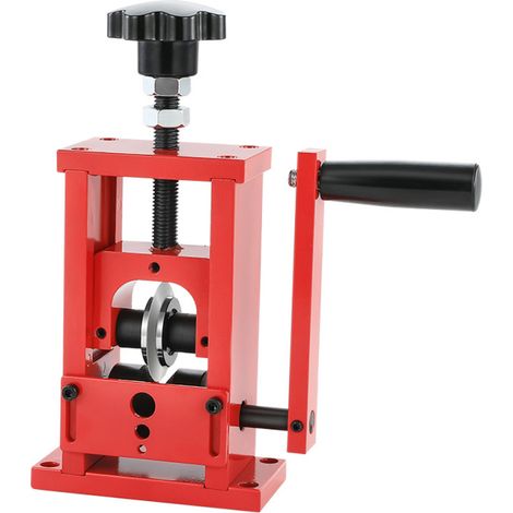 Petite pince à dénuder manuelle pour câbles en cuivre, avec manivelle, pour fils de 1,5 à 25 mm². (1/5)