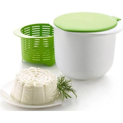 Formaggio fresco, formaggio fresco, produttore di formaggio, formaggio fresco, produttore di formaggio con ricetta, verde (1/4)