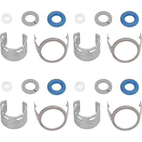 Kit de joints toriques pour support d'injecteur de carburant 06D998907 compatible avec Audi A3 Hatchback, A4 Berline, A6 Avant et TT Roadster (1/2)