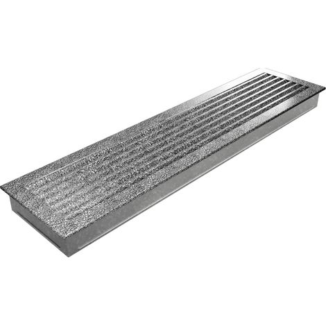 Lüftungsgitter FRESH 17x70 schwarz und silber (1/3)
