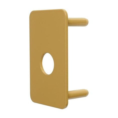 Plaque de renfort vernie pour verrou ou V136 (1/8)