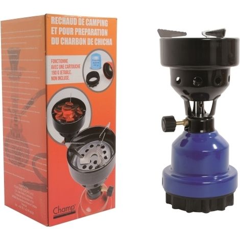 Fornello a gas da campeggio a cartuccia  Polyflame - Shisha Champ