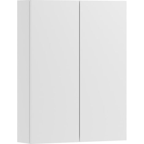 Mobiletto a parete EVA 60 sopra Geberit bianco (1/4)