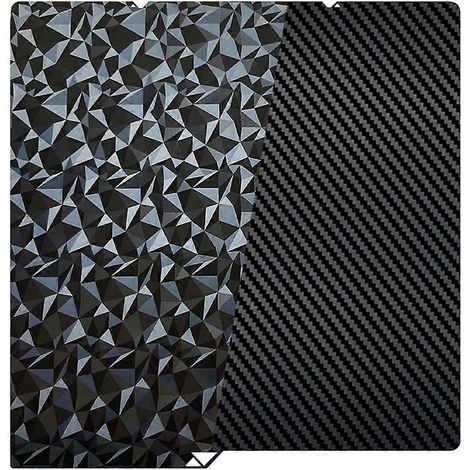 Plataforma de impresión calefactable de acero elástico flexible de doble cara de 264x276 mm para Kobra S1C.