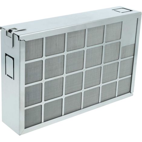 vhbw Filtro de carbón activado compatible con Miele DAS 8x30, DAS 4x40 campanas cocina, regenerable (1/4)