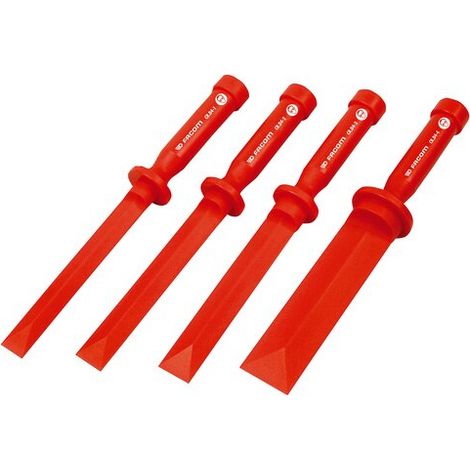 Set di 4 raschietti in plastica FACOM - CR.D4PB