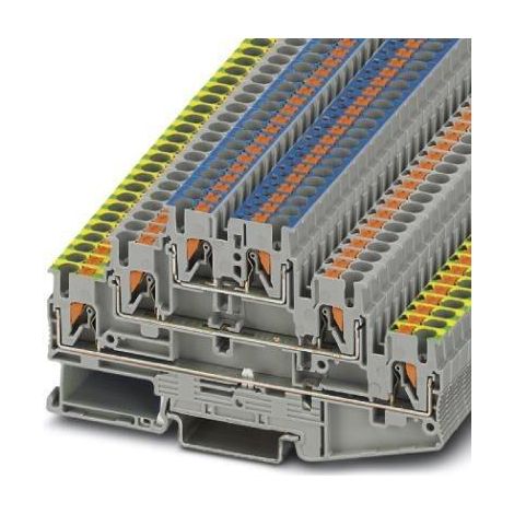 Phoenix Contact PT 2,5-PE/L/N bloque de conexión compacto gris