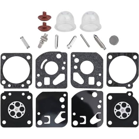Kit de réparation de membrane de carburateur Zama RB29 compatible avec les débroussailleuses 26 cc 30 cc, taille-haies, sécateurs et souffleurs à dos (1/5)
