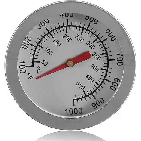 Thermomètre de barbecue en acier inoxydable avec sonde de cuisson pour four et fumoir, accessoires de cuisine pour la maison (1/5)