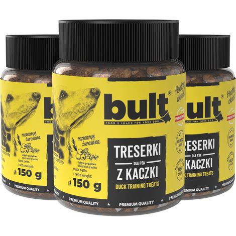 BULT Trainers Hundeleckerli Ente mit Cranberries 3x150g natürliches Training (1/3)