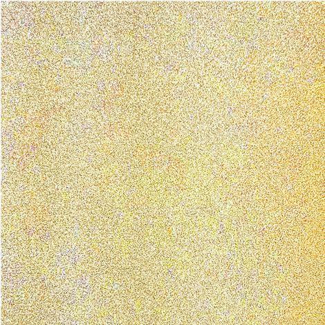Adhésif décoratif aspect paillettes dorées (1/2)