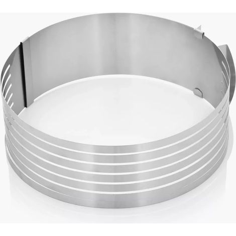 Biskuitring, Grundform zum Ausstechen von Kuchen, 24,5-30 x 8,5 cm, duka (1/2)