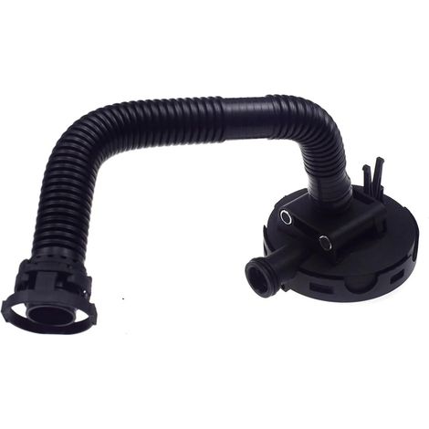 Tuyau de Purge du Carter Compatible avec Polo 1.6. Tuyau de Ventilation du Carter, soupape de reniflard, Valve de Pression. Référence d'origine : 03C103201K 03C103201L (1/4)